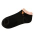 Kotníkové ponožky s kočkou černá