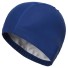 Koupací čepice Voděodolná plavecká čepice Sportovní koupací čepice 20 x 25 cm tmavě modrá