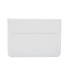 Kožené pouzdro na notebook pro MacBook, Huawei 15 palců, 38,7 x 27 cm bílá