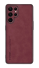 Kožený kryt na Samsung Galaxy A14 5G červená