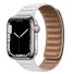 Kožený řemínek pro Apple Watch 38 mm / 40 mm / 41 mm bílá