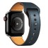 Kožený řemínek pro Apple Watch 38 mm / 40 mm / 41 mm T860 petrolejová