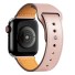 Kožený řemínek pro Apple Watch 42 mm / 44 mm / 45 mm T861 růžová