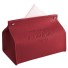 Krabička na papírové ubrousky červená