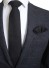 Krawat i chusteczka męska T1245 3