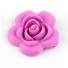 Kulki silikonowe w kształcie kwiatów - 10 szt fioletowy