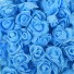 Künstliche Blumen zur Dekoration 100 Stück Set künstliche Rosen Dekorative Blumen blau