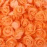 Künstliche Blumen zur Dekoration 200 Stück Set künstliche Rosen Dekorative Blumen orange