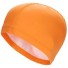 Kúpacia čiapka Vodeodolná plavecká čiapka Športová kúpacia čiapka 20 x 25 cm oranžová