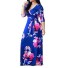 Kvetované šaty plus size 4