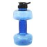 Láhev na vodu ve tvaru činky 1500 ml modrá
