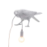Lampa ve tvaru vrány P3698 bílá