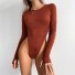 Langarm-Body für Damen B680 rot