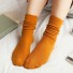 Lange Damensocken orange