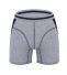 Lange Herren-Boxershorts B2 grau