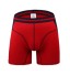 Lange Herren-Boxershorts B2 rot