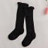 Lange Kindersocken schwarz