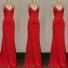 Langes Abendkleid rot