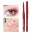 Langlebiger Gel-Eyeliner, Eyeliner-Stift, wasserfester Eyeliner rot