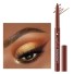 Langlebiger Gel-Eyeliner, wasserfester Eyeliner-Eyeliner-Stift braun