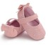 Lány balerina cipő hópelyhekkel rózsaszín