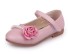 Lány balerina cipő rózsákkal rózsaszín