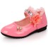 Lány balerina cipő rózsákkal világos rózsaszín