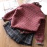 Lány pulóver L603 bordó