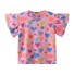 Lány szívecskés póló T2527 rózsaszín