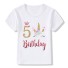 Lány születésnapi póló B1566 A