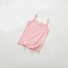 Lány ujjatlan póló B1582 rózsaszín