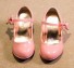 Lányok festett alkalmi cipő rózsaszín