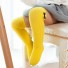 Lányok hosszú zokni íjjal sárga
