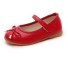 Lányok steppelt balerina cipő piros