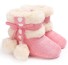 Lányok téli puhatalpú cipő rózsaszín