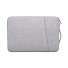 Laptoptasche mit Seitentasche für MacBook, Lenovo, Asus, Huawei, Samsung 11 Zoll, 30 x 20 x 2 cm grau