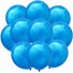Latexové narozeninové balónky 10 ks modrá