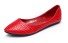 Laura J1076 női balerina cipő piros