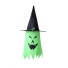 LED Halloween dekorációs szellem világos zöld