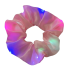 LED scrunchies růžová