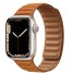 Lederarmband für Apple Watch 38 mm / 40 mm / 41 mm hellbraun