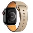 Lederarmband für Apple Watch 38 mm / 40 mm / 41 mm T860 beige