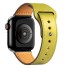 Lederarmband für Apple Watch 42 mm / 44 mm / 45 mm T861 gelb