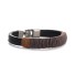 Lederarmband H430 schwarz