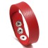 Lederarmband H679 rot