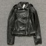 Lederjacke für Damen schwarz