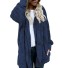 Leichte Damen-Frühlingsjacke J3094 blau