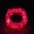 Leichte LED-Kette rot