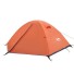 Leichtes Outdoor-Zelt für 2 Personen orange