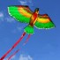Létající drak ve tvaru papouška J1973 zelená
